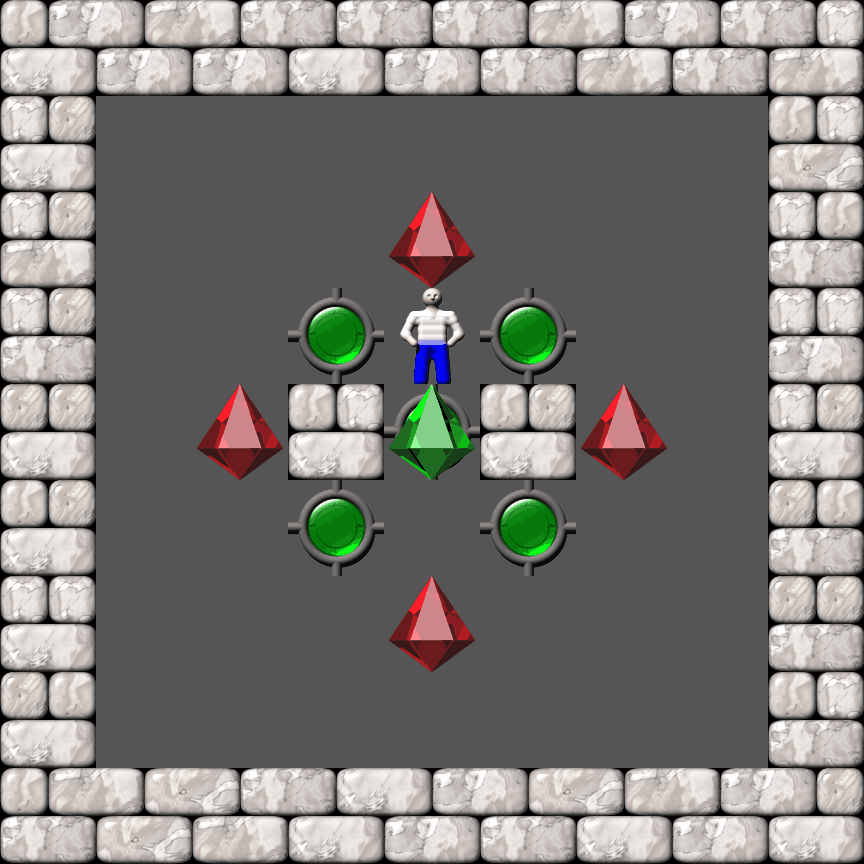 Sokoban Bugs collection level 27